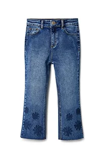 Desigual Girl's Kids TOP-BO dżinsy dziecięce, niebieskie, 7/8 - Koszulki i topy damskie - miniaturka - grafika 1
