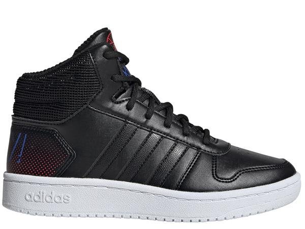 Buty dziecięce adidas Core EE8547 HOOPS MID 2.0 Czarne