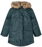 Kurtki i płaszcze dla chłopców - Pepe Jeans Pozwanie Parka Dziewczyna, Zielony (zielony regentowy), 10 lat - miniaturka - grafika 1
