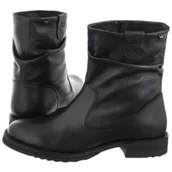 Botki damskie - Botki Czarne 55282-51 (WO247-a) Wojas - miniaturka - grafika 1