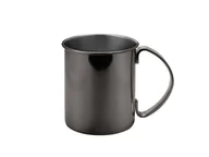 Szklanki - ECHTWERK Zestaw kubków do Moscow Mule ze stali nierdzewnej (2 elementy, 480 ml, Czarny) - miniaturka - grafika 1