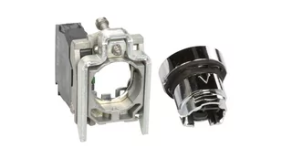 Schneider Electric xb4ba51 Harmony przyciski,  Impulsion termostat, nie są tłoczone, 1 °F, 22 MM, żółty 445534-62 - Wyłączniki światła i elektryczne - miniaturka - grafika 1