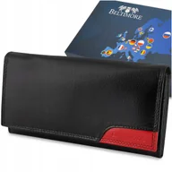 Portfele - Damski skórzany portfel duży RFiD BELTIMORE - miniaturka - grafika 1