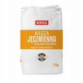 Kasza - Kasza Jęczmienna Wiejska Średnia KROS 1KG ZDROWA NATURALNA WYSOKA JAKOŚĆ - miniaturka - grafika 1