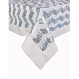 Bieżnik 50 x 100 Dekoracyjny Crystal 932 Szary - Obrusy i serwetki - miniaturka - grafika 1