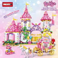 Klocki - KLOCKI WOMA BAŚNIOWA KRAINA BAJKOWY PAŁAC 1460 el. - miniaturka - grafika 1