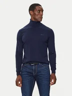 Swetry męskie - Guess Golf M4BR05 Z3H82 Granatowy Regular Fit - miniaturka - grafika 1