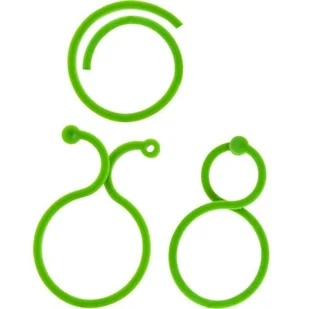 Biowin ZAPINKI PLASTIKOWE DO SPINANIA ROŚLIN MIX 50SZT zakupy dla domu i biura 721201 - Donice - miniaturka - grafika 1