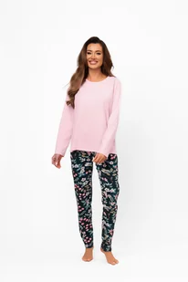 Piżama damska długi rękaw, długie spodnie Marisal - Italian Fashion - Piżamy damskie - miniaturka - grafika 1
