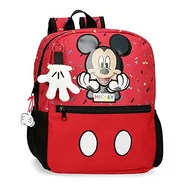 Plecaki szkolne i tornistry - Disney It´s a Mickey Thing plecak szkolny, czerwony, 25 x 32 x 12 cm, poliester, 9,6 l - miniaturka - grafika 1