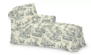 Dekoria Pokrowiec na szezlong Ektorp prawy tło ecru niebieskie postacie 84 x 166 x 73 cm Avinon 641-132-66 - Pokrowce na meble Dekoria Pokrowiec na szezlong Ektorp prawy tło ecru niebieskie postacie 84 x 166 x 73 cm Avinon 641-132-66 - Pokrowce na meble - miniaturka - grafika 1