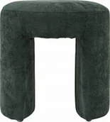 Pufy i podnóżki - Pufa tapicerowana łuk JIN, Ø 38 cm - miniaturka - grafika 1