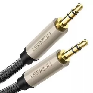 UGREEN Ugreen kabel audio do wejścia AUX, wtyk 3,5 mm na wtyk 3,5 mm, z posrebrzanym rdzeniem miedzianym 1 M 10602 - Kable - miniaturka - grafika 3