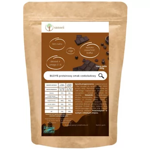 Budyń proteinowy konopny o smaku czekoladowym 300g - Budyń - miniaturka - grafika 1