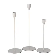Świeczniki - Metalowe świeczniki na świece obiadowe, MALTE - miniaturka - grafika 1