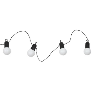 Girlanda ogrodowa żarówkowa 20 LED biała - Dekoracje domu - miniaturka - grafika 1