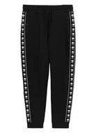 Dresy męskie - Spodnie męskie dresowe Pitbull Pit Bull Tape Nugget czarne L - miniaturka - grafika 1