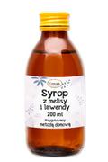 Syropy i koncentraty owocowe - Mirlek Syrop Melisa Lawenda 200 Ml - miniaturka - grafika 1