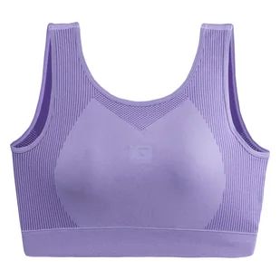 Damski Stanik sportowy IQ CROSS THE LINE INGEL BRA WMNS M000261034 – Fioletowy - Biustonosze - miniaturka - grafika 1