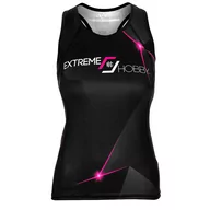 Kimona, stroje i obuwie - Tank Top fitness damski EXTREME HOBBY MT SPORT PINK techniczny - miniaturka - grafika 1