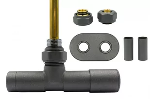 Zawór jednootworowy regulacyjny UNICO grafit strukturalny All in one prawy Pex - Zawory i kraniki Zawór jednootworowy regulacyjny UNICO grafit strukturalny All in one prawy Pex - Zawory i kraniki - miniaturka - grafika 1