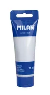 Przybory szkolne - Farba akrylowa w tubce 75ml srebrna MILAN - miniaturka - grafika 1