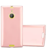 Etui i futerały do telefonów - Pokrowiec Do Nokia Lumia 1520 w METALLIC RÓŻOWE ZŁOTO Etui TPU Silikon Obudowa Ochronny Case Cover Cadorabo - miniaturka - grafika 1