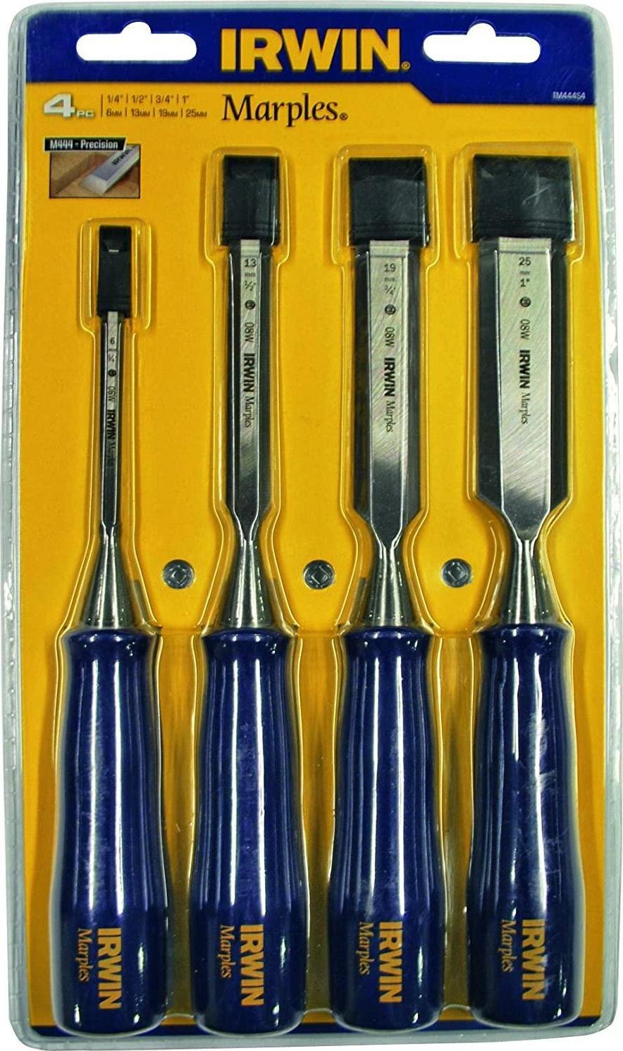 Irwin DŁUTO DO DREWNA BLUE-CHIP KPL.4szt 6,13,19,25mm TYP M444 IRWTM444S4