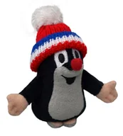 Maskotki i pluszaki - Krecik i Przyjaciele, maskotka w czapeczce, 12 cm - miniaturka - grafika 1