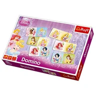 Gry planszowe - Trefl, Księżniczki Disneya, gra logiczna Domino - miniaturka - grafika 1