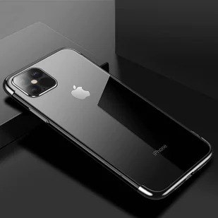 Clear Color case żelowy pokrowiec etui z metaliczną ramką iPhone 13 mini czarny - Etui i futerały do telefonów - miniaturka - grafika 9