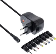Zasilacze do laptopów - Zasilacz do laptopa InLine InLine® Universal power supply 12W, 110-240V to 3-12V, max. 1200mA - miniaturka - grafika 1