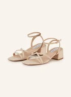 Sandały damskie - Steve Madden Sandały Gleams beige - miniaturka - grafika 1