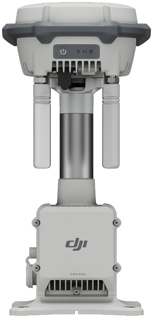 Stałe mocowanie stacji D-RTK 3 w wersji Relay