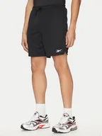 Spodenki męskie - Reebok Szorty sportowe 100214877 Czarny Regular Fit - miniaturka - grafika 1