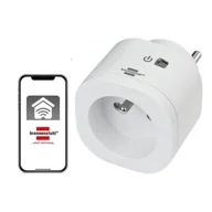 Programatory czasowe - Brennenstuhl Gniazdko XS01 Biały - miniaturka - grafika 1