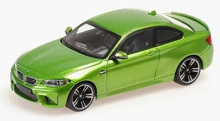 Minichamps Bmw M2 Coupe 2016 Java Green Metal 1:43  410026107 - Samochody i pojazdy dla dzieci - miniaturka - grafika 1