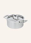 Garnki - Le Creuset Garnek Do Mięsa 3-Ply silber - miniaturka - grafika 1