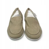 Mokasyny męskie - Mokasyny męskie zamszowe Old Money 43 - miniaturka - grafika 1