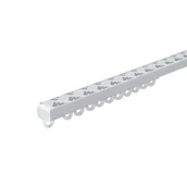 Akcesoria do wystroju okien - Pojedyncza szyna sufitowa PVC Ghana 300 cm biała z akcesoriami Inspire - miniaturka - grafika 1