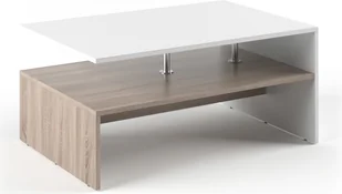 Vicco Stolik kawowy Amato, 90 x 42 cm, Biały/Sonoma - Ławy i stoliki kawowe - miniaturka - grafika 1