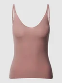 Koszulki i topy damskie - Top na ramiączkach w jednolitym kolorze model ‘ZERO FEEL 2.0’ - miniaturka - grafika 1