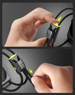 Baseus pasek opaska bransoleta do Apple Watch 42 mm / 44 mm czarny (LBAPWA4-BGY) - Akcesoria do smartwatchy - miniaturka - grafika 15