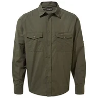 Koszulki sportowe męskie - Koszula męska Craghoppers Kiwi Long Sleeved Shirt Rozmiar: XXL / Kolor: zielony - miniaturka - grafika 1