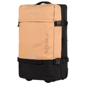 Walizki - WINGS Walizka Duża M/L miękka 26" STORK Cappuccino - miniaturka - grafika 1