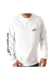 Bluza Diesel Girk-K14 sportowa dresowa logo-XXL - Bluzy męskie - miniaturka - grafika 1