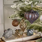 Ozdoby bożonarodzeniowe - Świąteczne zawieszki, zestaw 6 szt. Alva - miniaturka - grafika 1