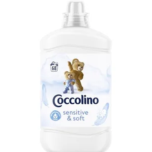 Coccolino Sensitive & Soft Płyn do płukania tkanin koncentrat 1700 ml (68 prań) - Środki do prania - miniaturka - grafika 1