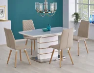 Stoły - Biały stół rozkładany M8-K23 - miniaturka - grafika 1