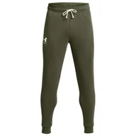 Spodnie sportowe męskie - Męskie spodnie dresowe Under Armour Rival Terry Jogger Rozmiar: M / Kolor: ciemnozielony - miniaturka - grafika 1